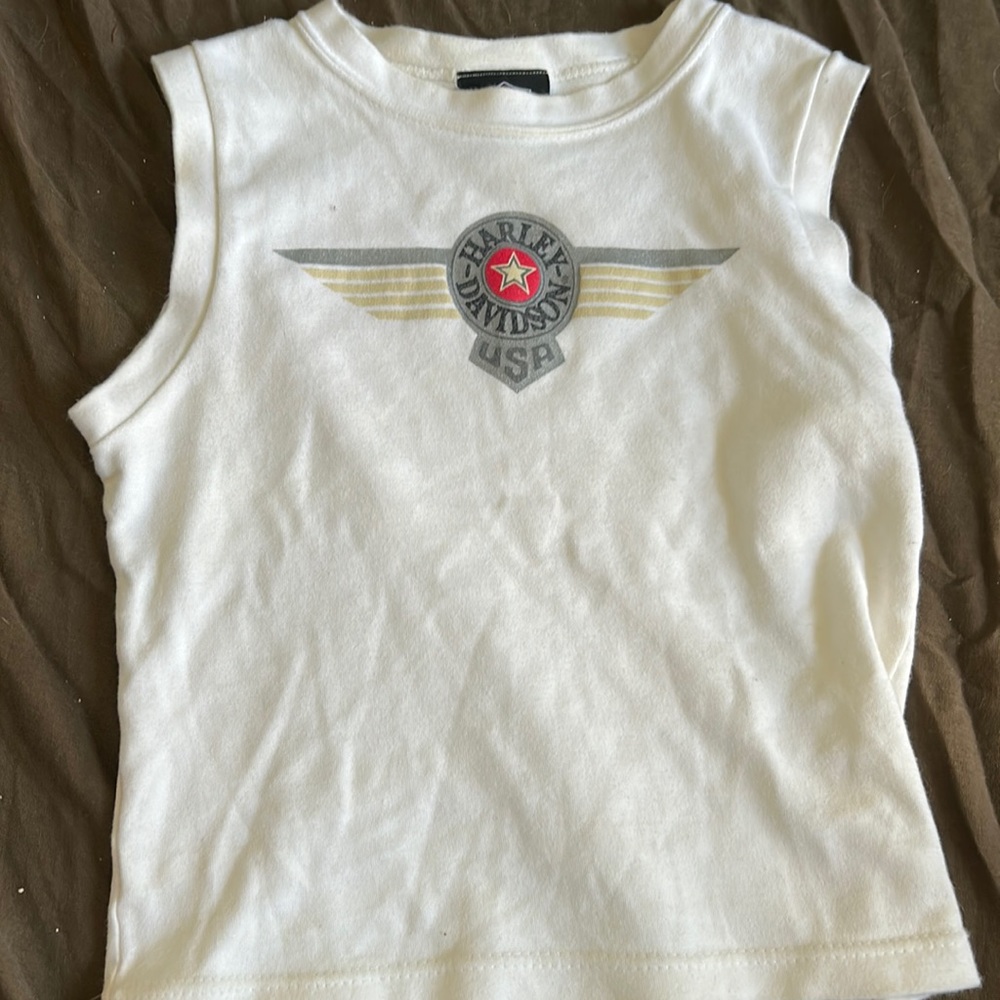 Vintage Harley Davidson Tank